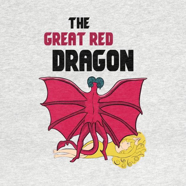 The great red dragon by cypryanus